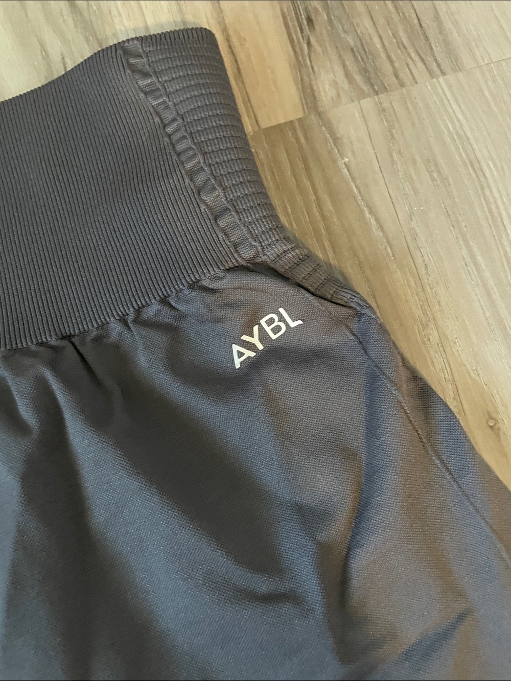 AYBL High-Waist Athletic Shorts in grey - Picture 2 of 4